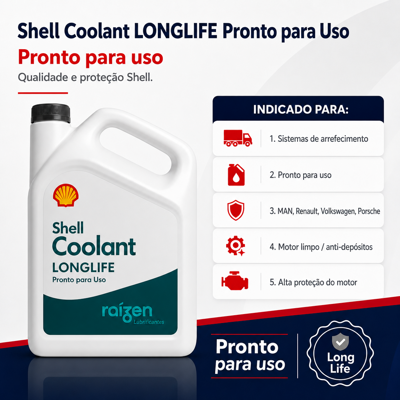 Card shell-coolant-longlife-pronto-para-uso
